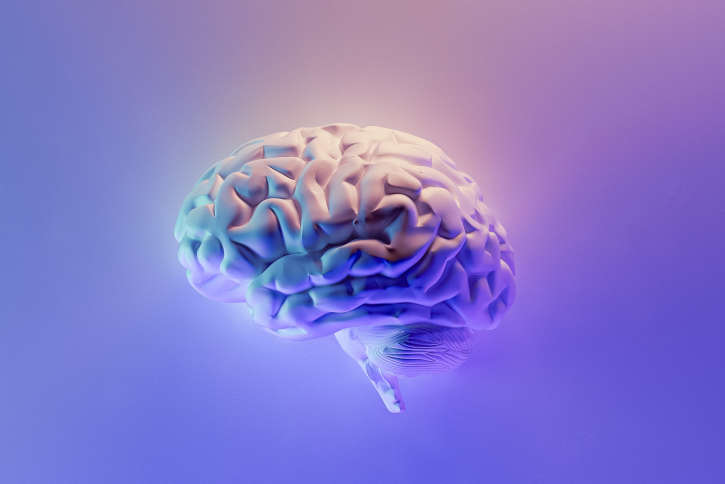 Artistic image of brain Artistic image of brain